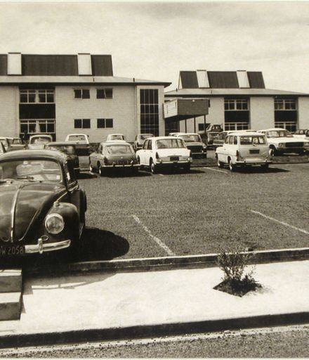 Nurses Hostel and car park, Palmerston North Public Hospital