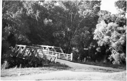 Bridge over Turitea Stream
