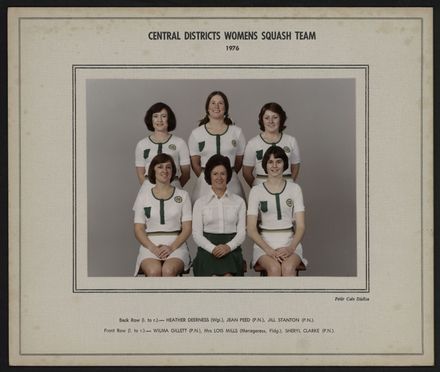 Central Districts Womens Squash Team 1976