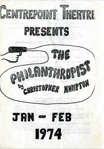 The Philanthropist - Centrepoint Theatre Programme