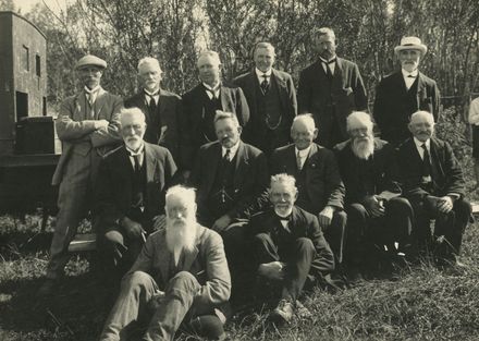 Group of Scandinavian settlers