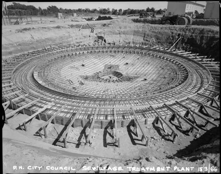 Sewerage treatment plant progress - Resource cover image