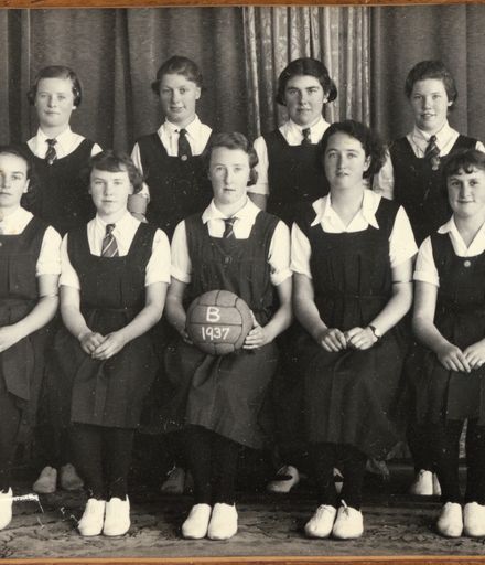 Palmerston North Technical School Netball B, 1937