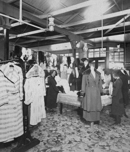 Women’s wear department at C M Ross Co. Ltd