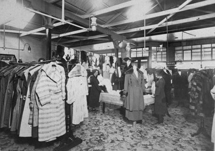 Women’s wear department at C M Ross Co. Ltd