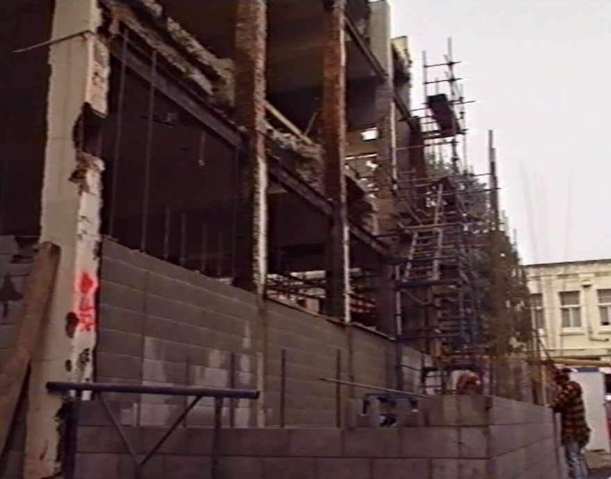 Video - Construction of new Palmerston North Central Library - Part 1 - Resource cover image