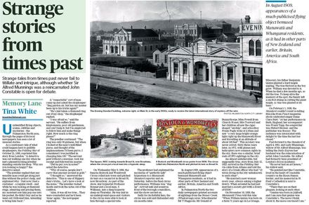 Memory Lane - "Strange stories from times past"