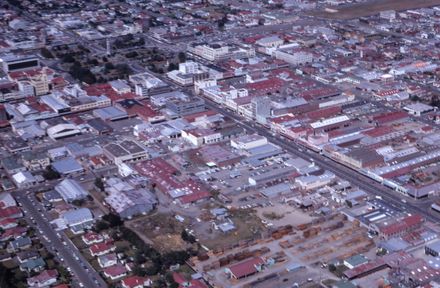 Aerial of Palmerston North Central Business District