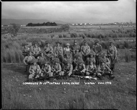 Composite Platoon, 13th Intake, Central District Training Depot, Linton