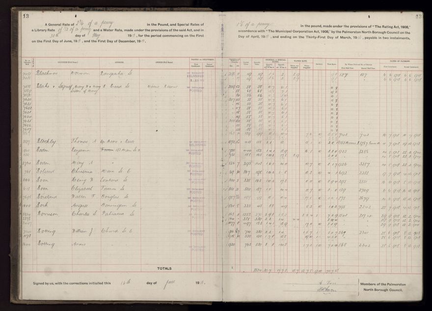 Rate book, 1913-1914 - 2021Pa_PNCC2-23-2-V21_034002-0016