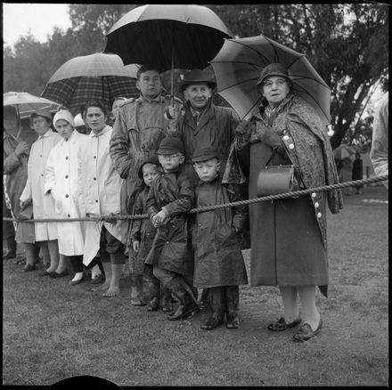 "Good Keen Hockey Fans" in the Rain
