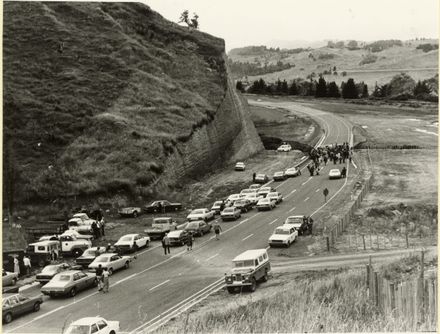 New section of State Highway One, near Mangaweka