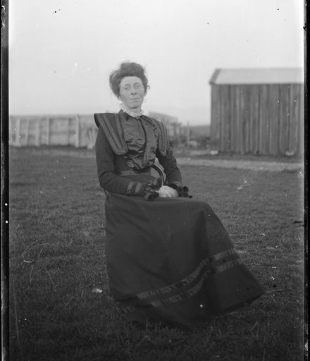 Portrait of Woman in Field