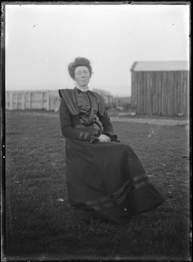 Portrait of Woman in Field