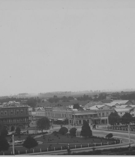 A View of the Square - Looking Towards Rangitikei Street.