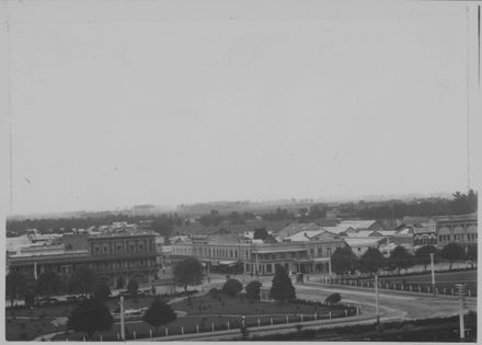 A View of the Square - Looking Towards Rangitikei Street.