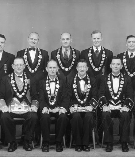 Group of Men - Royal Antediluvian Order of Buffaloes