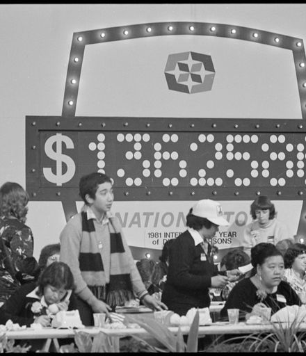 [Electronic Score Board for the 1981 Telethon]