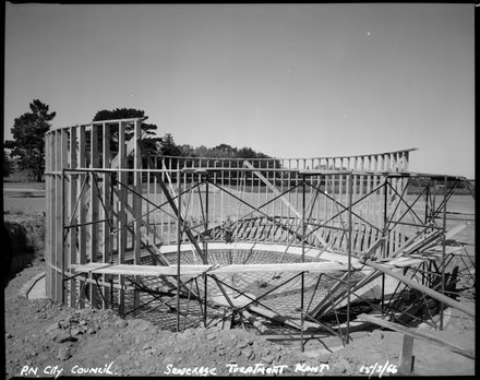 Sewerage treatment plant progress - Resource cover image
