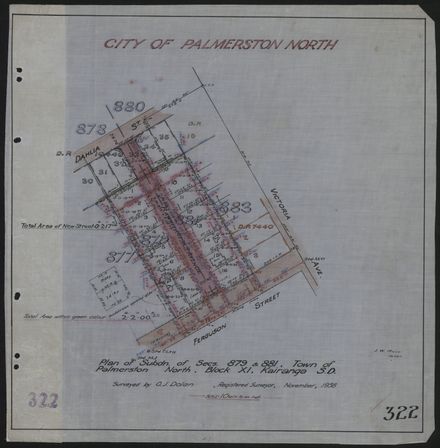 Survey Plans (subdivisions) 1902 - 1939