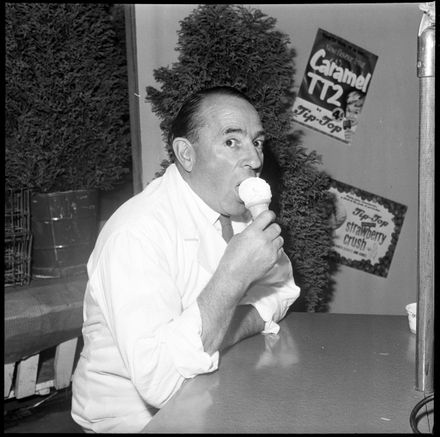 "Mr. Hivon Tastes" an Ice-Cream in a Cone - Resource cover image