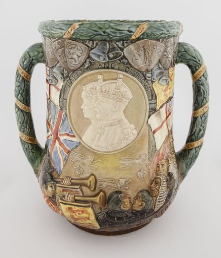 Image 3: 'A Loving Cup' commemorating 25 years reign for King George V & Queen Mary