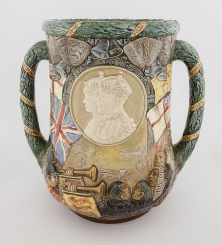 Image 3: 'A Loving Cup' commemorating 25 years reign for King George V & Queen Mary