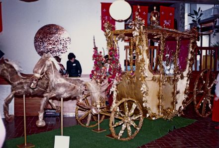 Royal Wedding Floral Art display