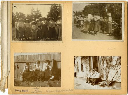 Craven School for Girls Photograph Album Page 1