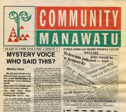 Community Manawatū, Volume 2, Issue 3