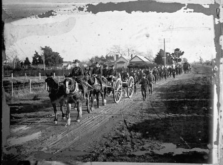 Palmerston North Rifle Volunteers Funeral Procession