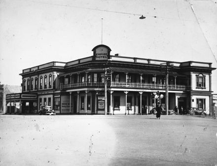 Empire Hotel, corner of Princess and Main Streets