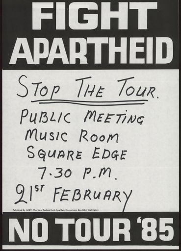 Coalition Against The Tour poster
