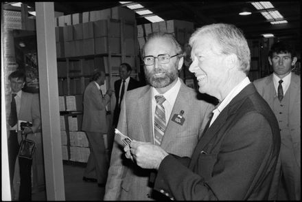 Jimmy and Rosalynn Carter visiting Allflex Plastics - Resource cover image