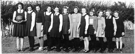 Ashhurst School, Basket Ball Team