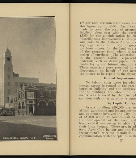 City of Palmerston North Municipal Hand Book 1937 20