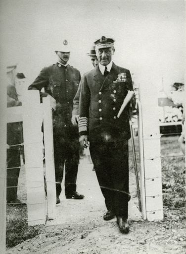 Viscount Jellicoe, Governor General at the dedication of Rongotea War Memorial