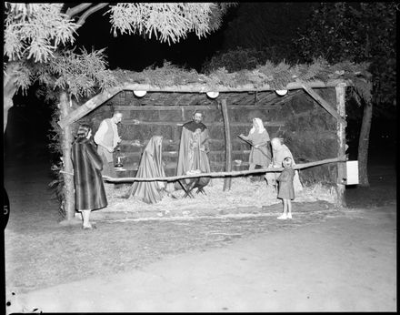 "Added Christmas Touch in Square" Nativity Scene - Resource cover image