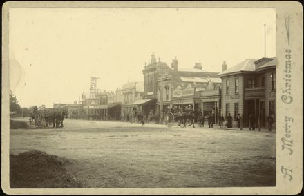 Looking West Between Church Street and Coleman Place