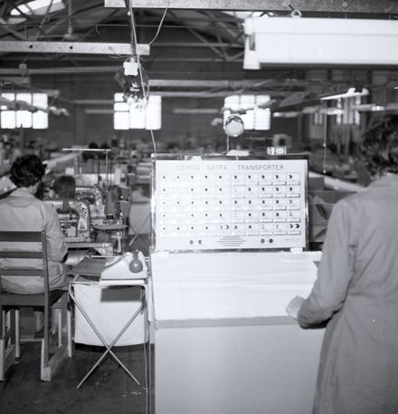 Making Cloth at Jacquard Hosiery Mill