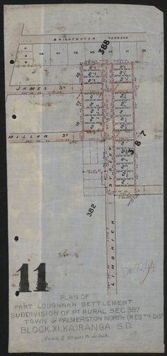 Survey Plans (subdivisions) 1902 - 1939