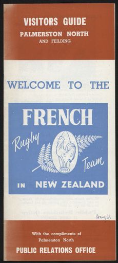 Visitors Guide Palmerston North and Feilding: August 1961