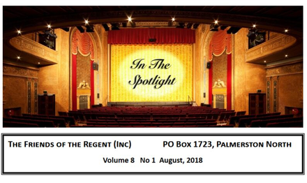 "In the Spotlight" - the magazine of the Friends of the Regent (Theatre)