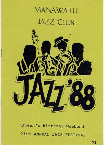 Jazz Festival Programme 1988, cover page