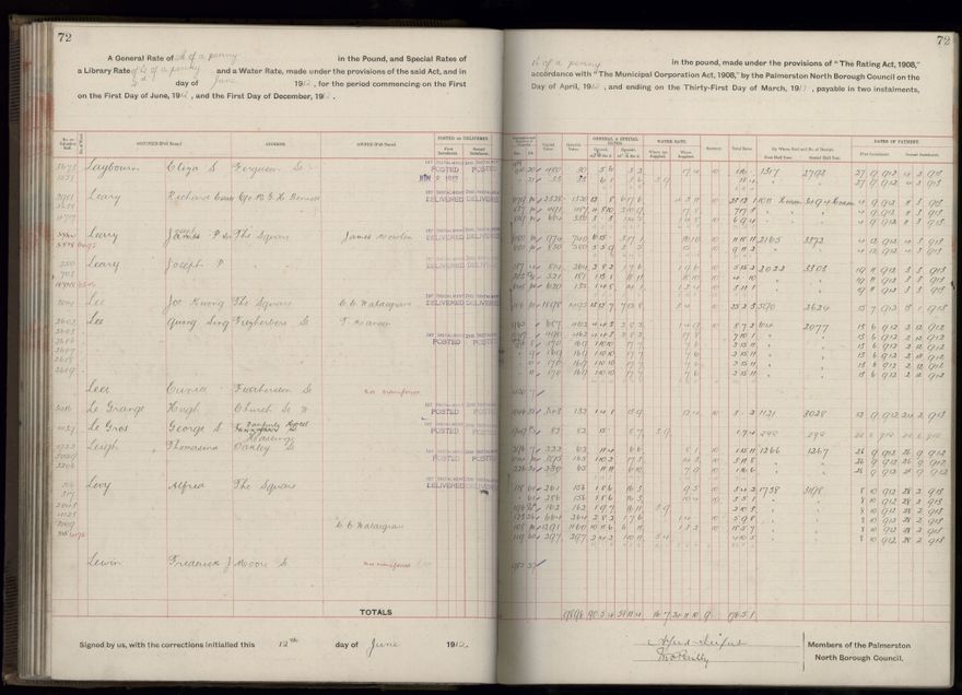Rate book, 1912-1913 - 2021Pa_PNC2-23-2-V20_034001-0075
