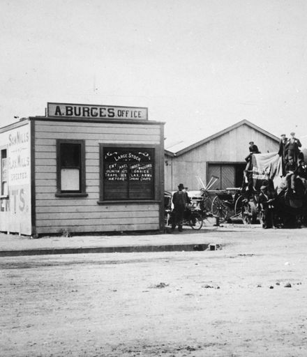 Office of Adam Burges Agricultural Implement Works, Rangitikei Street