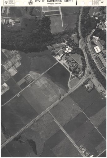 Aerial Map, 1986 - 4-17