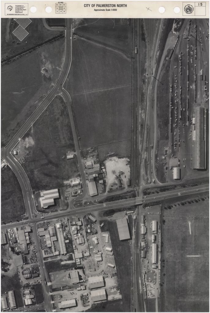 1981 Aerial Map - I5