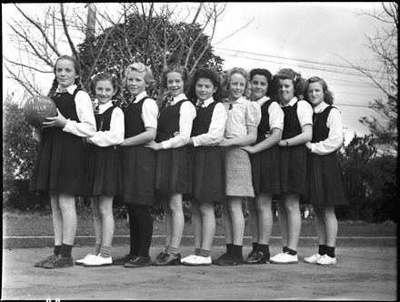 'A' Basketball Team, Central Normal School