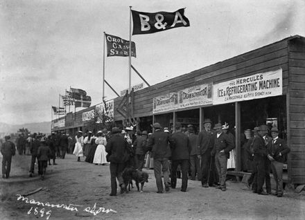 Commercial displays at Manawatu A&P Show